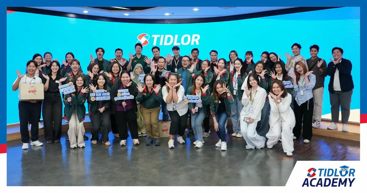 Tidlor Academy แบ่งปันค่านิยมองค์กร ให้กับไทยเพรซิเดนท์ฟูดส์
